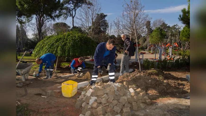 Başkan Tugay Talimatı Verdi, Buca Hasanağa Bahçesi Yenileniyor