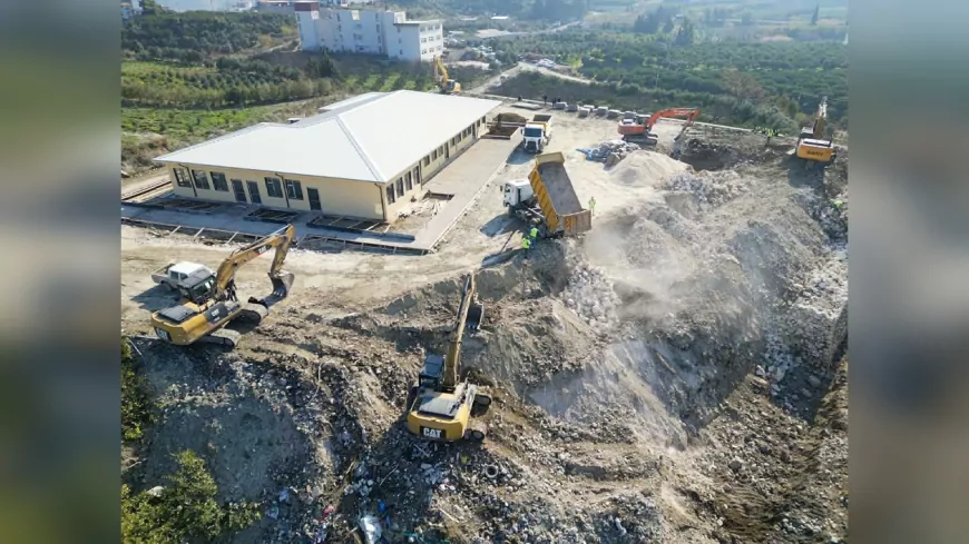 HBB’den Samandağ’daki Kreşe İstinat Duvarı ve Peyzaj Desteği