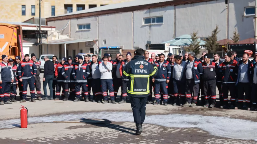 Nevşehir İtfaiyesi’nden Koruma, Kurtarma ve Söndürme Eğitimleri Başladı