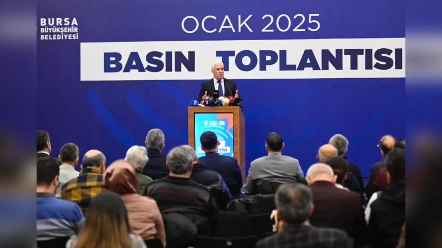 Bursa Büyükşehir Belediye Başkanı Mustafa Bozbey'den 2025 Yılına Yönelik Önemli Açıklamalar ve Yeni Projeler