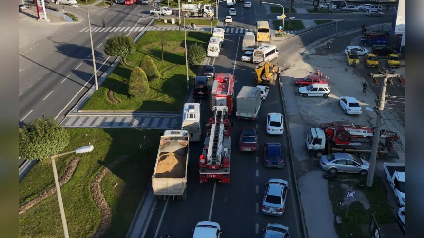 Düzce’de Fermuar Sistemi Tatbikatı: Sürücülerden Hayata Yol