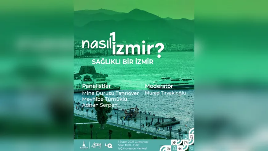 İzmir'in Geleceği Tartışılıyor: "Nasıl Bir İzmir" Panel Serisi Devam Ediyor