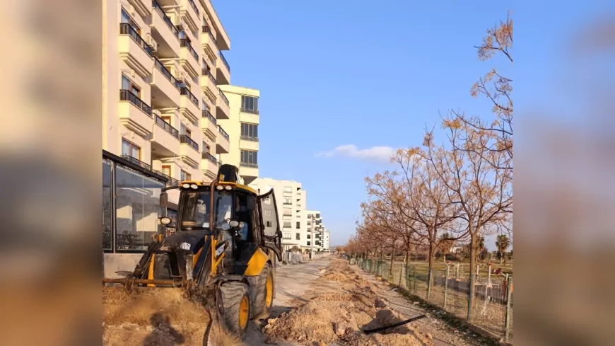 4.190 Metre İçme Suyu ve Atık Su Hattı Döşendi