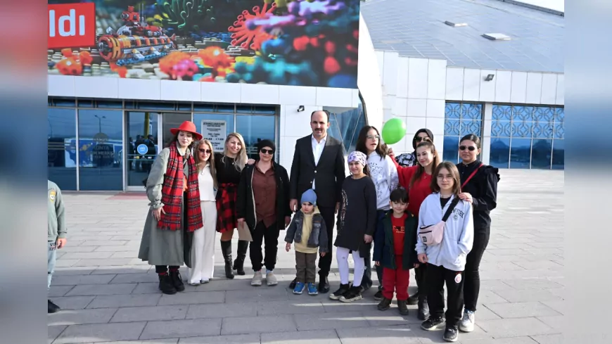 Başkan Altay, Konya Bilim Merkezi’nde Çocuklarla Buluştu