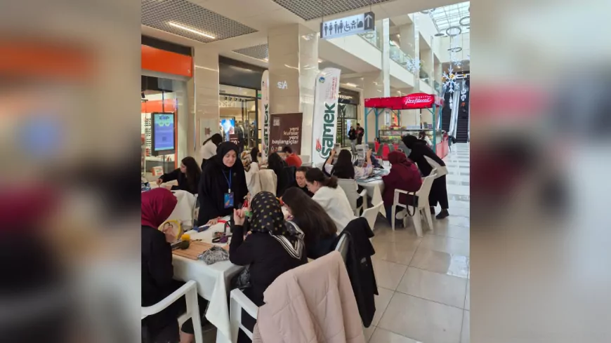 SAMEK’lerle Sanat Alışveriş Merkezlerine Taşındı: Sakarya’da Renkli Atölyeler