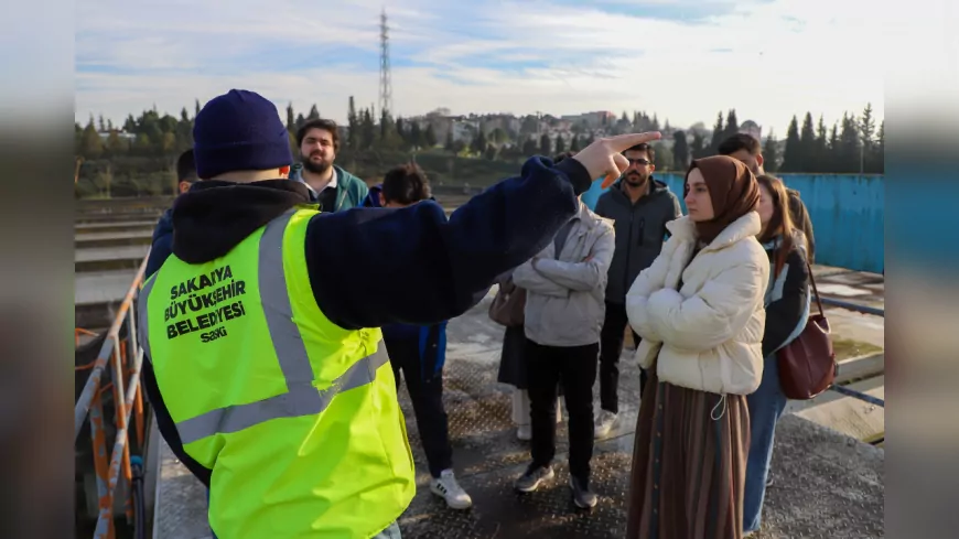 Tıp Fakültesi Öğrencilerinden Arıtma Tesisi Ziyareti: Atık Su Arıtma Süreci Yerinde İncelendi