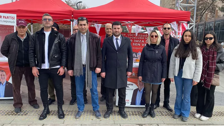 Zafer Partisi Eskişehir İl Başkanlığı imza kampanyası başlattı