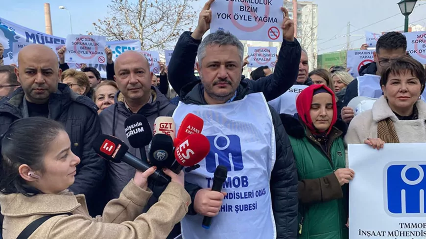 Mühendislerine yönelik artan şiddet Eskişehir'de kınandı