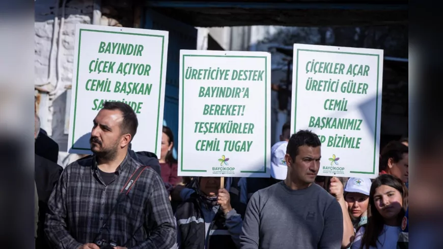 Çiçeğin Başkenti Bayındır, Festivalle Renklendi