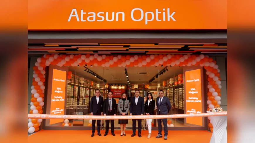 Atasun Optik 350. Mağazasını Açtı