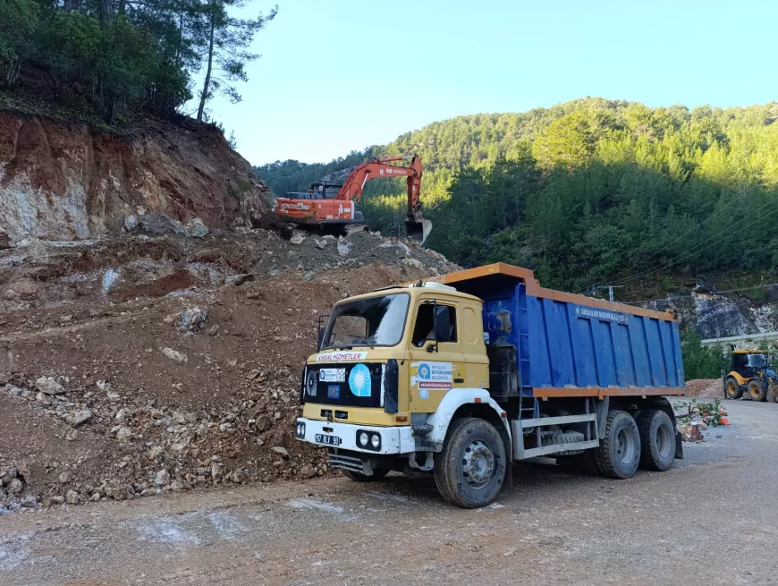 Alanya’da Tehlikeli Üç Viraj Kaldırılıyor