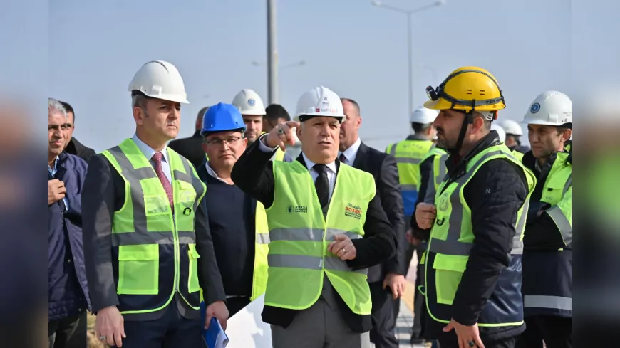 Bursa Büyükşehir’den Acemler Trafiğini Rahatlatacak Yol Genişletme Çalışması