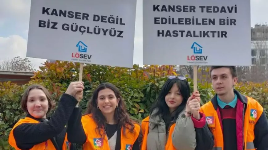 4 Şubat Dünya Kanser Gününde LÖSEV’den farkındalık çağrısı