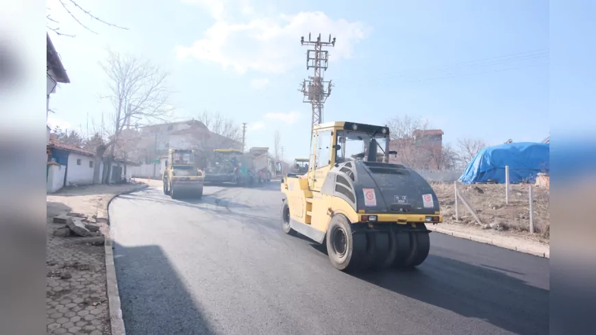 Çorum Belediyesi’nden Boğazkale’ye Bin Ton Asfalt Desteği