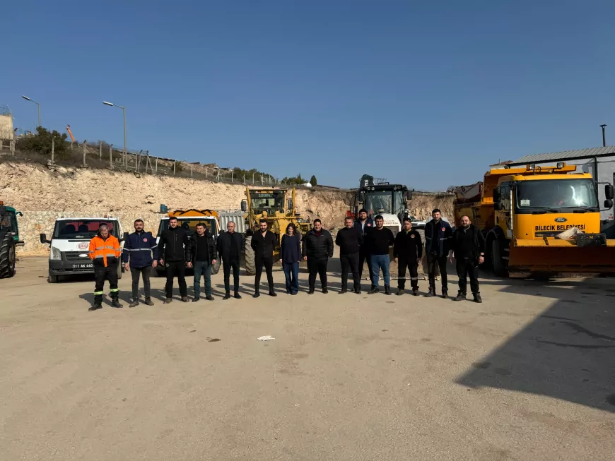 Bilecik Belediyesi, Kar Yağışına Karşı Hazırlıklarını Tamamladı