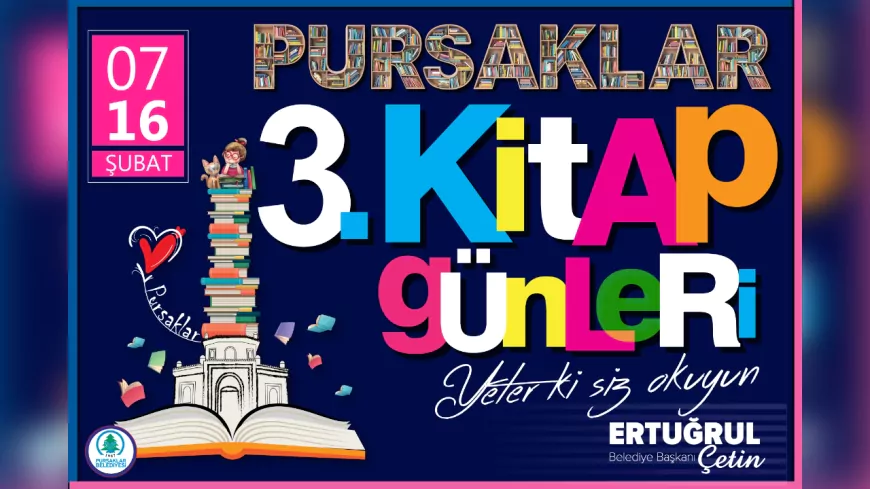 Pursaklar 3. Kitap Günleri Başlıyor