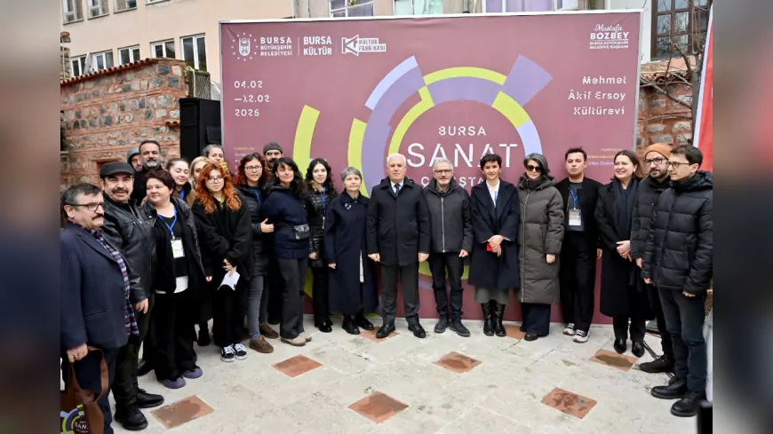 Bursa Sanat Çalıştayı Başladı: Genç Sanatçılarla Yeni Bir Yaratıcı Dönem Başlıyor