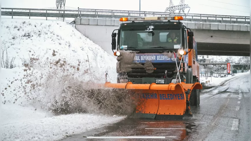 İstanbul’da Şiddetli Hava Koşulları: AKOM’dan Kar ve Fırtına Uyarısı