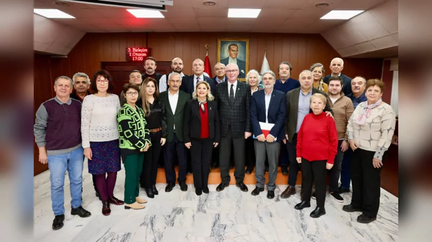 Vişnelik Mahalle Meclisi’nden Başkan Kazım Kurt’a Ziyaret