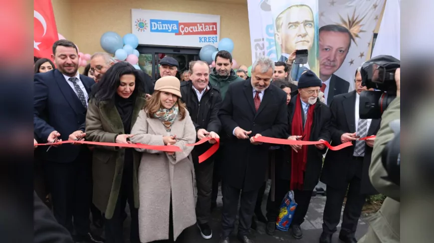 Hatay'da 3 Dilde Eğitim Veren Kreş Açıldı