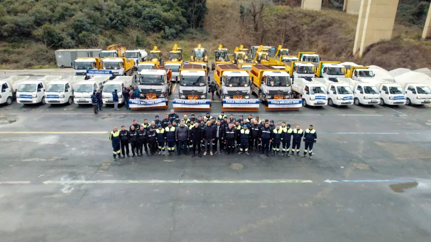 Beykoz Belediyesi Karla Mücadele İçin Hazır!