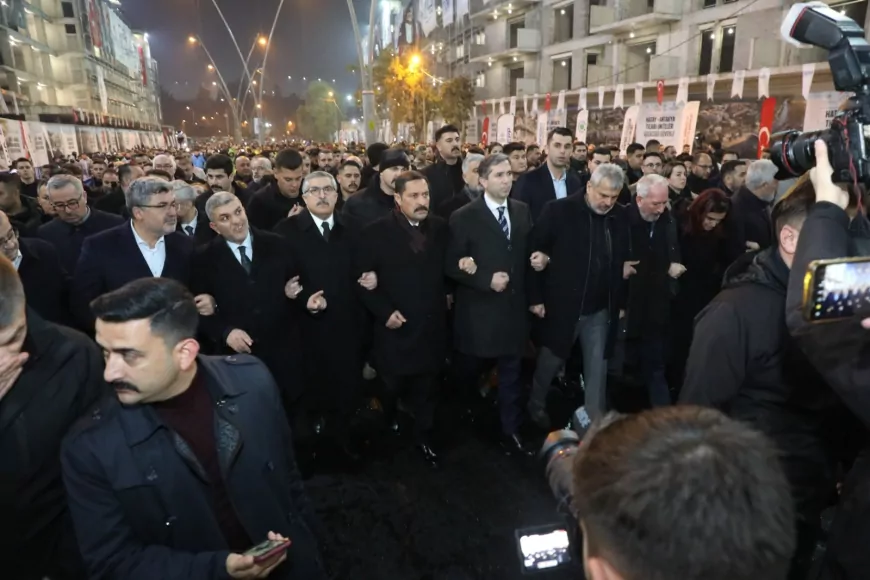 Deprem Şehitleri 6 Şubat'ta Antakya'da Anıldı