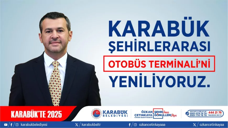 Karabük Otobüs Terminali Yenileniyor: Modern ve Konforlu Ulaşım İçin Büyük Adım