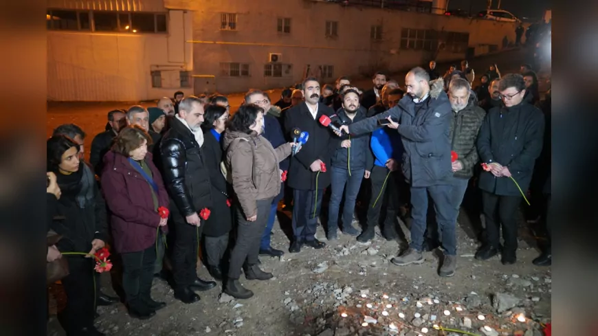 Diyarbakır'da 6 Şubat Depremlerinde Hayatını Kaybedenler Anıldı