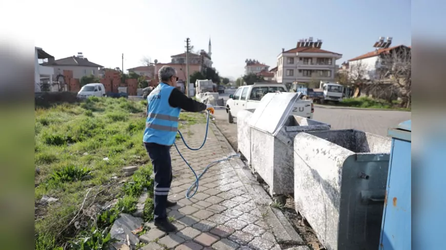 Dalaman’da Temizlik Çalışmaları 7/24 Devam Ediyor