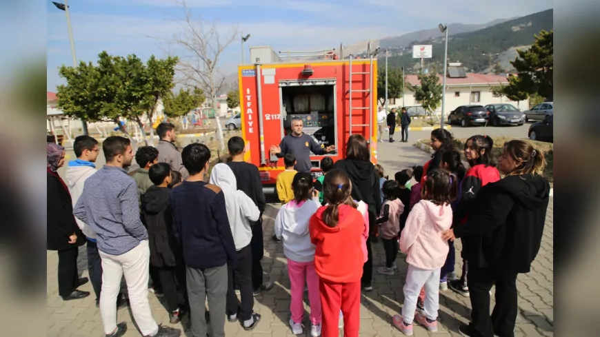 HBB İtfaiyesinden Sevgievlerinde Yangın Tatbikatı