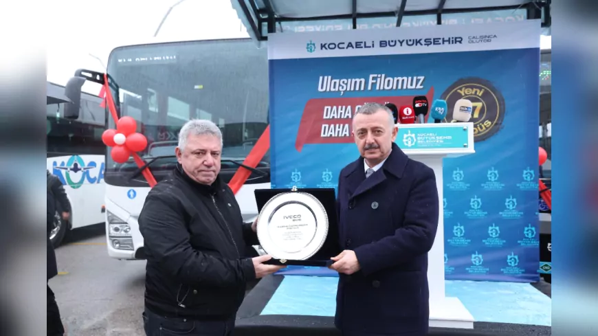 Kocaeli Ulaşım Filosunu Güçlendiriyor: 671 Araç Hizmete Girdi