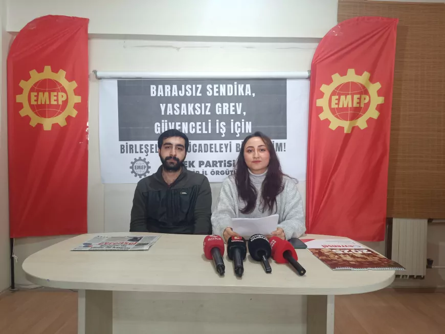 Emek Partisi’nden “Barajsız Sendika, Yasaksız Grev, Güvenceli İş” Kampanyası