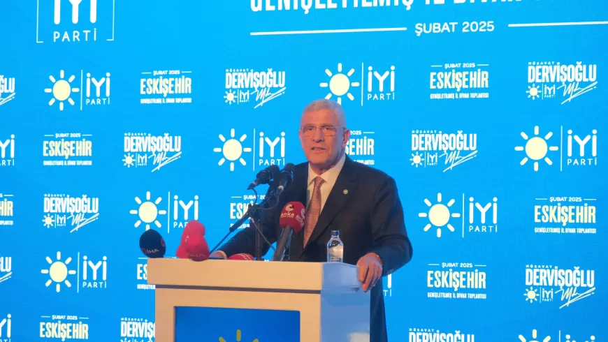 Müsavat Dervişoğlu Eskişehir’de Konuştu: "Siyaset Kalanlarla Yapılır!"