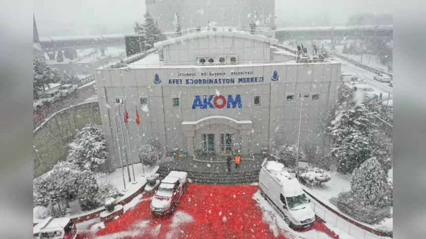 AKOM Uyardı: İstanbul İçin Yeniden Kar Alarmı!