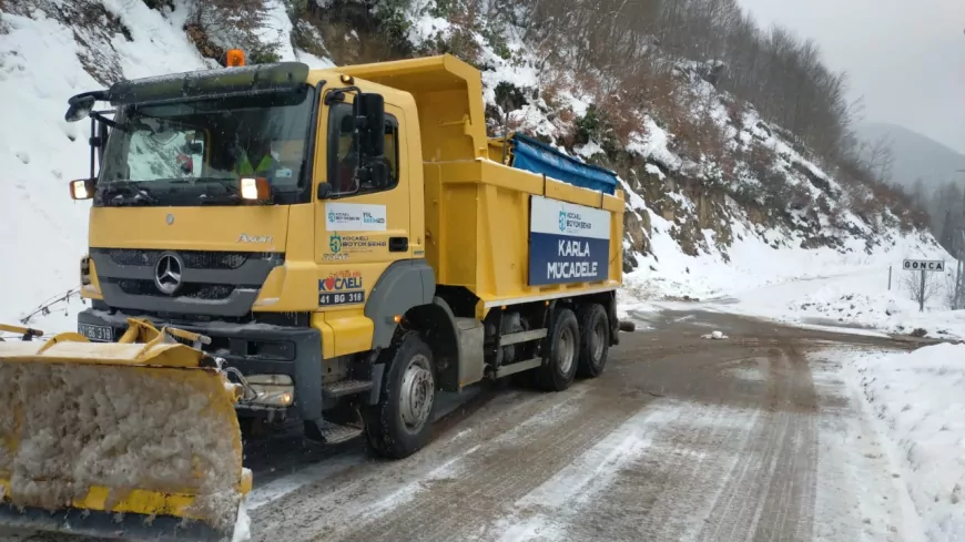 Kartepe Kayak Merkezi’nde Hafta Sonu Yoğunluğu: Dönüş Yolunda Trafik Kilitlendi