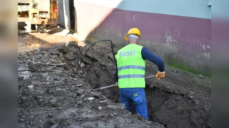 BASKİ’den Susurluk’ta Altyapı Çalışmaları Hızla Devam Ediyor