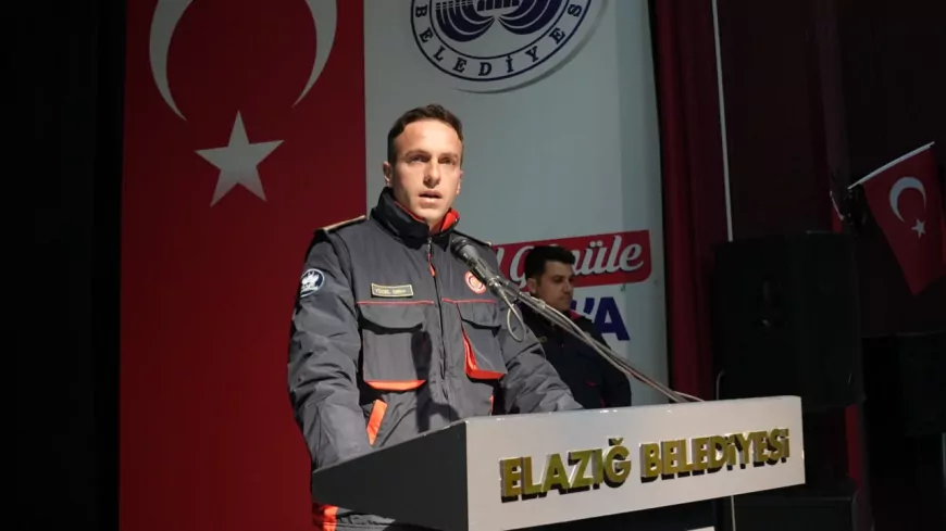 Elazığ İtfaiyesi Personeline Temel Eğitim Programı Başladı: Eğitimler Hem Teorik Hem Uygulamalı