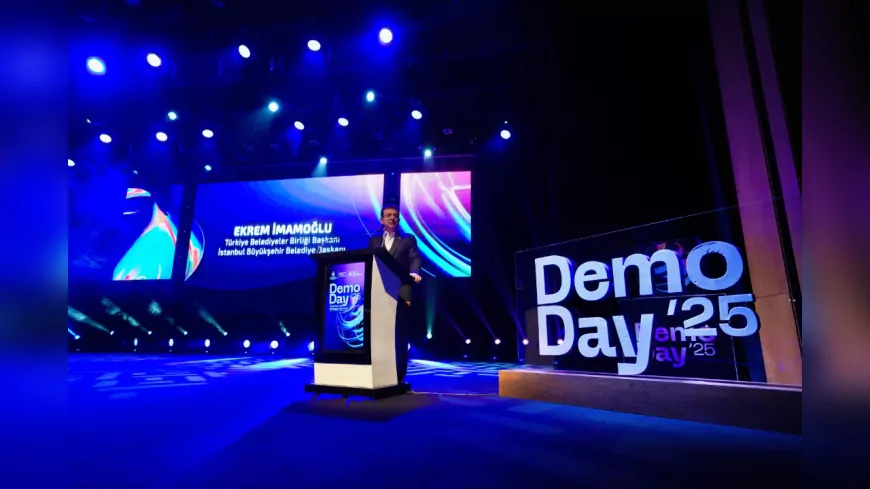 İmamoğlu, Tech İstanbul Demo Day’25 Etkinliğinde İstanbul’un Geleceğini Anlattı