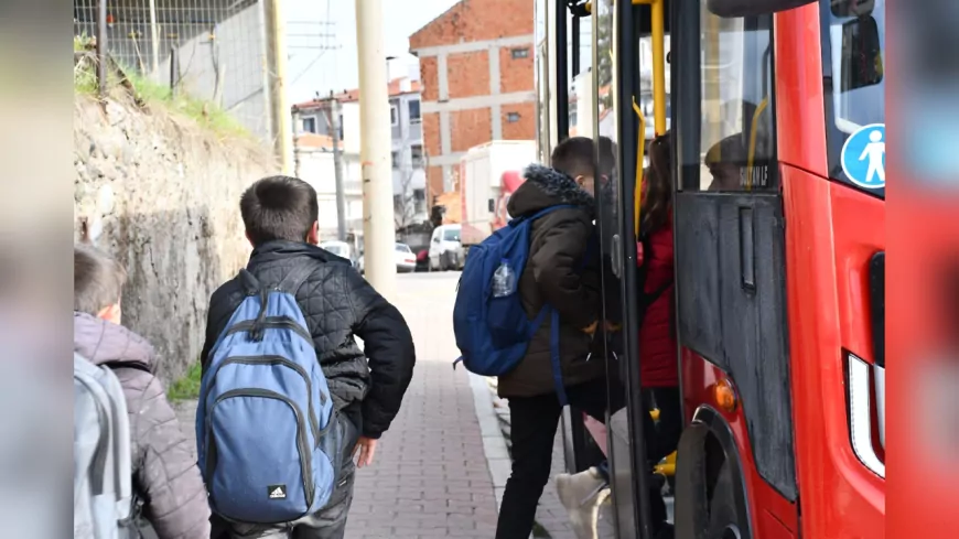 Balıkesir Büyükşehir Belediyesi, Öğrencilere Servis Desteği Sağladı