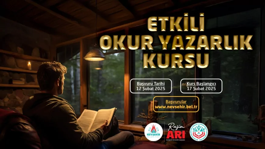 KAPEM’de Etkili Okur Yazarlık Kursu Başlıyor