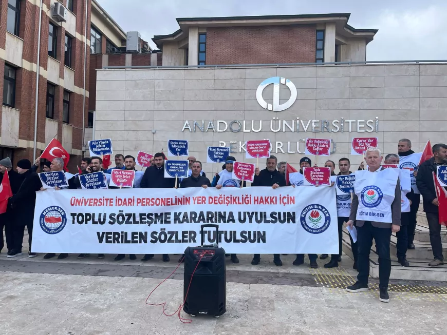 "Eğitim-Bir-Sen, Üniversite İdari Personelinin Yer Değişikliği Ve Akademik Hakları İçin Mücadele Ediyor"