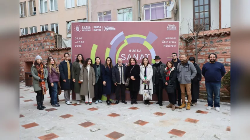 Bursa Sanat Çalıştayı, ‘Kent, Mekan, Hafıza’ Sergisiyle Taçlandı