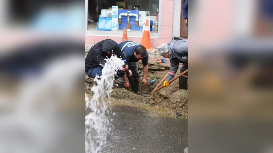 Giresun Belediyesi Altyapı Çalışmalarına Devam Ediyor: Su ve Kanalizasyon Hattı Güçlendiriliyor