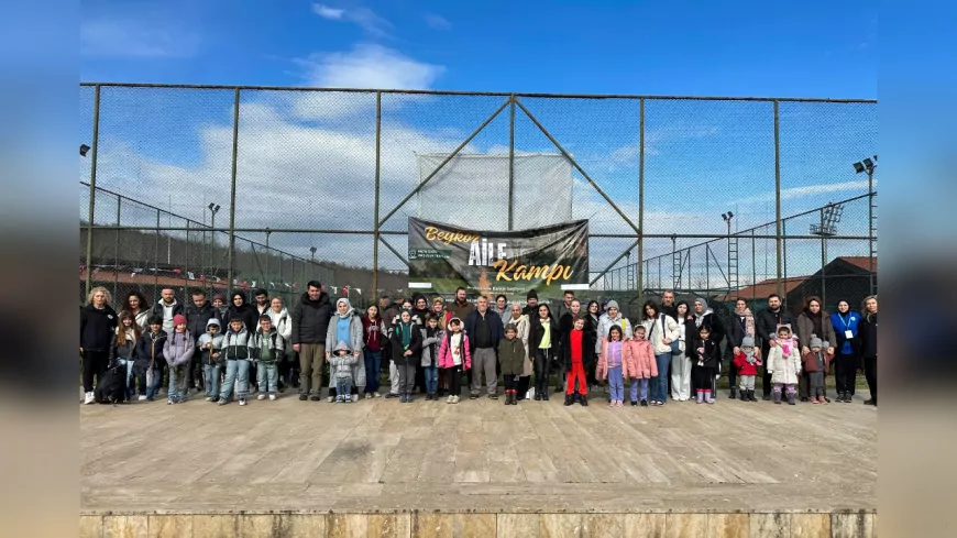 Beykoz Belediyesi’nden Ailelere Doğa ile İç İçe Kamp Deneyimi