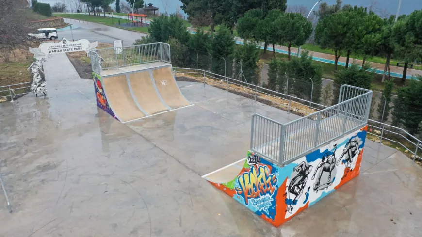 Büyükşehir’den Adrenalin Tutkunlarına Destek: Darıca’ya Yeni Skate Park