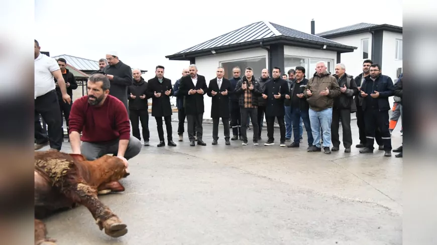 Pursaklar’da Fen ve Temizlik İşleri Müdürlüğü Yeni Yerinde