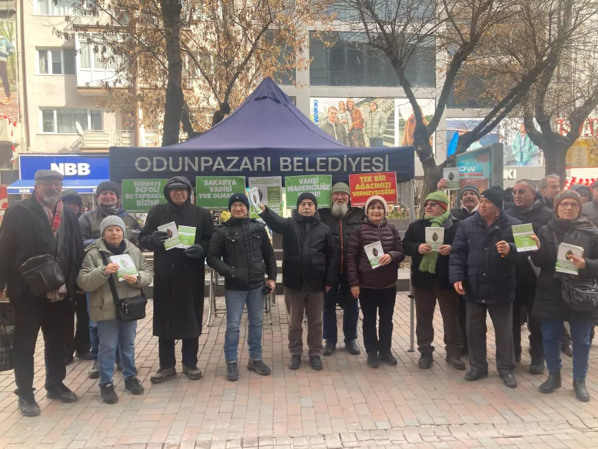 Eskişehir’de “Sakarya Vadisi Yok Olmasın” Çağrısı