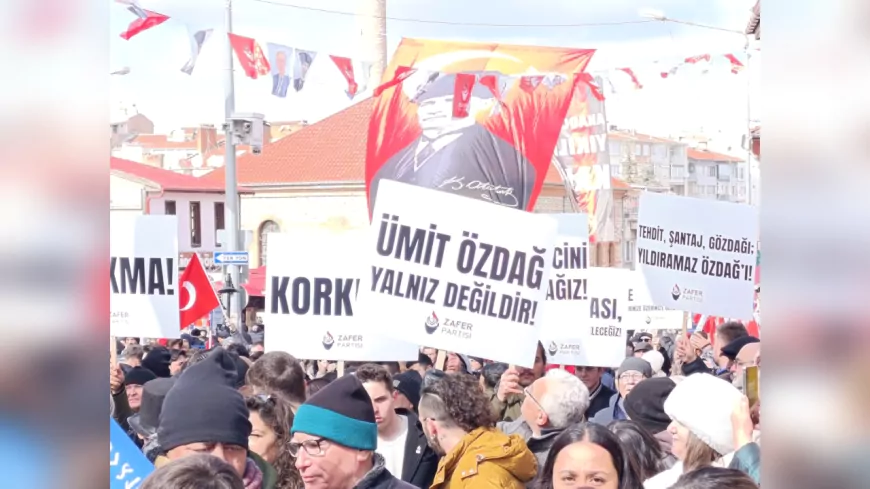 Zafer Partisi'nden Eskişehir'de Miting: "Terörle Müzakere Olmaz, Mücadele Olur"