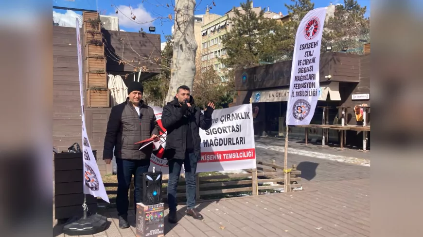 14 Şehirde Eş Zamanlı Eylem: Staj ve Çıraklık Sigortası Mağdurları Sesini Yükseltti