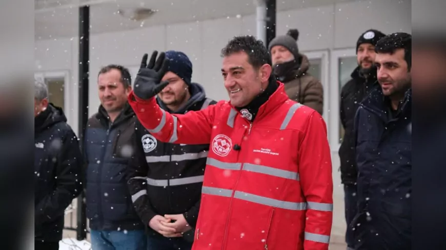 Giresun Belediyesi, Karla Mücadelede Başarıyla Görevini Yaptı